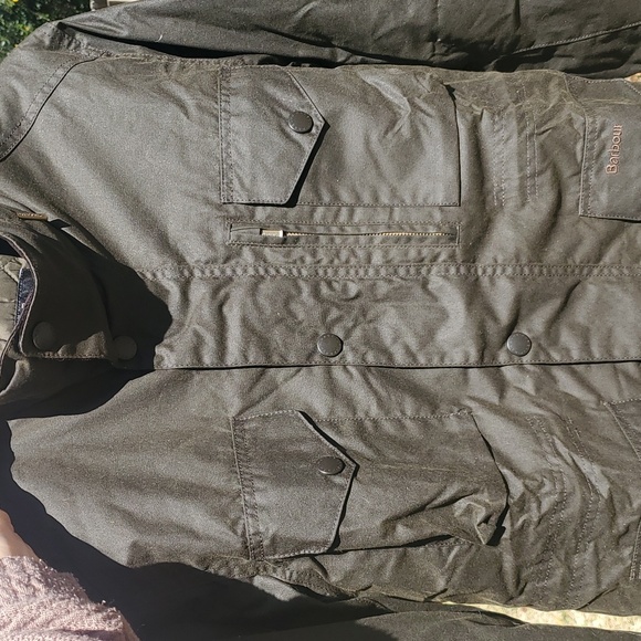 NIB - Rare Brown Barbour Sapper Wax Jacket - Small - brown - NEVER BEEN WORN - Picture 4 of 11